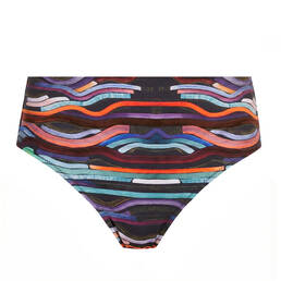 PAIN DE SUCRE bas de maillot de bain culotte haute Tobago Neon