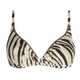 ANTIGEL haut de maillot de bain triangle coques La Tigre Blanc