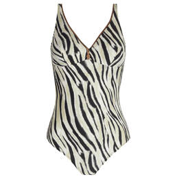 ANTIGEL maillot de bain 1 pièce sans armatures La Tigre Blanc