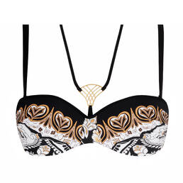 LISE CHARMEL haut de maillot de bain bandeau coques Rêves d'Ailleurs