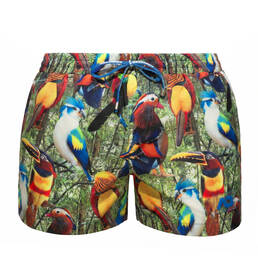 ADDICTED short de bain homme Exotic Birds