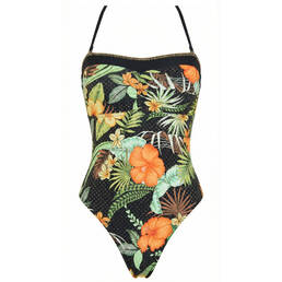 BANANA MOON maillot de bain 1 pièce bustier Juliet sans armatures Nightwater