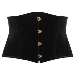 SCANDALE serre-taille en velours Rococo