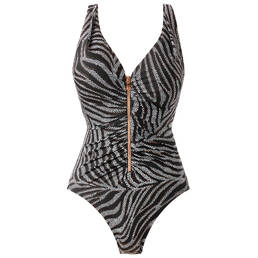 MIRACLESUIT maillot de bain 1 pièce gainant Zipt sans armatures Zirconic MIRACLESUIT maillot de bain 1 pièce gainant Zipt sans armatures Zirconic