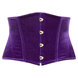 SCANDALE serre-taille en velours Rococo