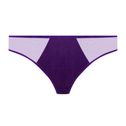 SCANDALE slip ouvert en velours Rococo