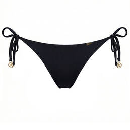 LULI FAMA bas de maillot de bain slip brésilien lacets Gilded Butterfly
