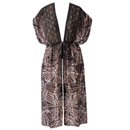MIRACLESUIT kimono de plage Let's Be Fronds