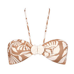 WATERCULT haut de maillot de bain bandeau ouverture frontale Coastal Bohemia
