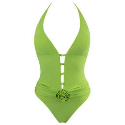 MARJOLAINE maillot de bain 1 pièce décolleté sans armatures Cassiopée Swim