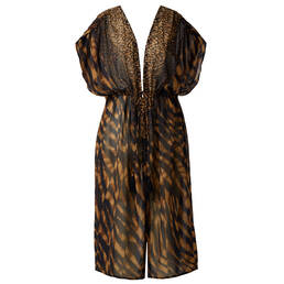 MIRACLESUIT kimono de plage Beaded Raya de Safari