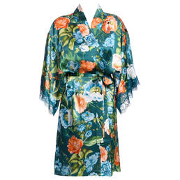 SAINTED SISTERS kimono en soie Scarlett SAINTED SISTERS kimono en soie Scarlett
