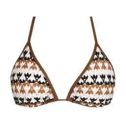 SARDA haut de maillot de bain triangle Biles