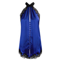 MARJOLAINE nuisette Chroméa en soie et dentelle Carmela