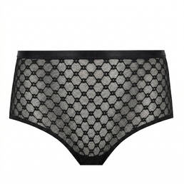 SIMONE PÉRÈLE culotte haute lissante en dentelle Plume SIMONE PÉRÈLE culotte haute lissante en dentelle Plume