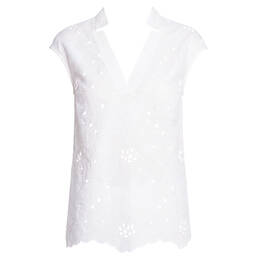 OSCALITO top col chemise en coton Trebbia