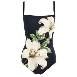 GOTTEX maillot de bain 1 pièce gainant sans armatures Yuri Flower
