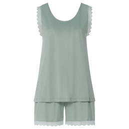 HANRO pyjama short en coton Inaya