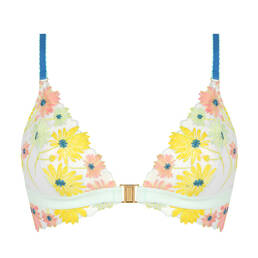 HUIT soutien-gorge triangle ouverture frontale Danse des Fleurs