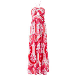 MELISSA ODABASH robe longue de plage Faye Pink Mirage