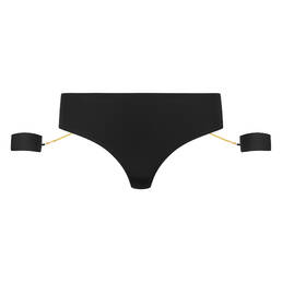 MAISON CLOSE tanga ouvert avec menottes bijoux amovibles Tapage Nocturne