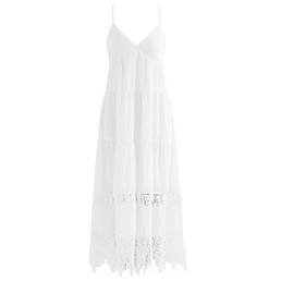 VERDISSIMA robe de plage longue en coton Sunday