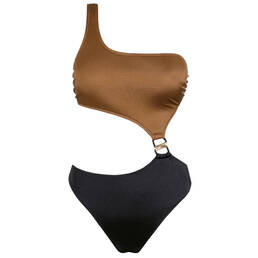 MARIE JO maillot de bain 1 pièce asymétrique sans armatures Hello Sunset