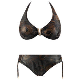 ACQUADICOCCO maillot de bain 2 pièces triangle coques Gold & Bronze