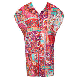 ANTIGEL chemise de plage en coton La Pois Disco