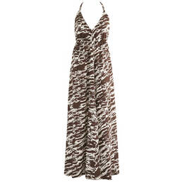 VERDISSIMA robe longue de plage en coton Wild Coast