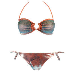 ACQUADICOCCO maillot de bain 2 pièces bandeau Agua Diamond