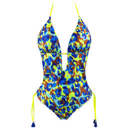 ACQUADICOCCO maillot de bain 1 pièce trikini sans armatures Oceano