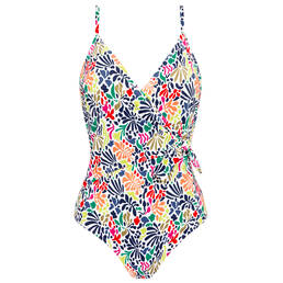 SIMONE PÉRÈLE maillot de bain 1 pièce cache-coeur sans armatures Bohème