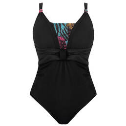 MIRADONNA maillot de bain 1 pièce lissant sequins Galene sans armatures Mirachic