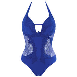 MARJOLAINE maillot de bain 1 pièce décolleté sans armatures Céleste Swim