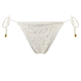 MARJOLAINE bas de maillot de bain brésilien lacets en dentelle Céleste Swim