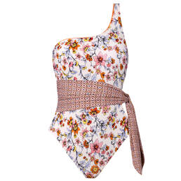VERDISSIMA maillot de bain 1 pièce asymétrique sans armatures Tahiti