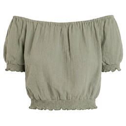 BANANA MOON crop top de plage Binky en coton Tafalia