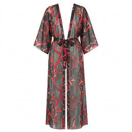 ACQUADICOCCO kimono long de plage Coral Bay