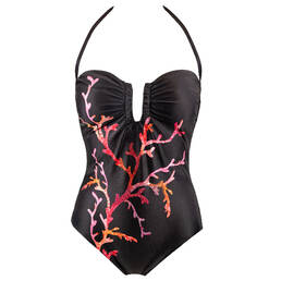 ACQUADICOCCO maillot de bain 1 pièce bustier sans armatures Coral Bay