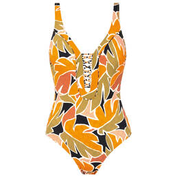 VERDISSIMA maillot de bain 1 pièce armatures Tropical Leaves
