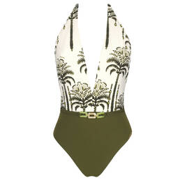 LISE CHARMEL maillot de bain 1 pièce dos nu sans armatures Palmier Audace