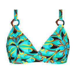 ANTIGEL haut de maillot de bain triangle bonnets profonds La Psychedelique ANTIGEL haut de maillot de bain triangle bonnets profonds La Psychedelique
