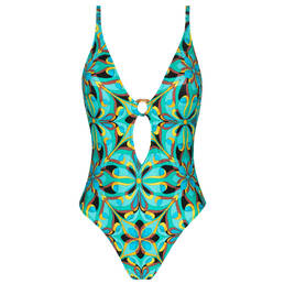 ANTIGEL maillot de bain 1 pièce décolleté sans armatures La Psychedelique