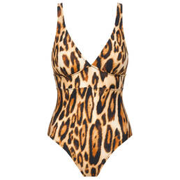 SORAYA maillot de bain 1 pièce Abélia sans armatures Leopard