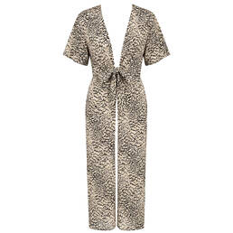 SORAYA caftan de plage long Iris en modal Ecaille
