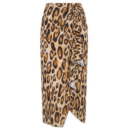 SORAYA jupe de plage Cindy Leopard