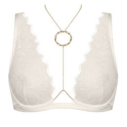 LIVY soutien-gorge triangle en soie et dentelle Dahlia Street
