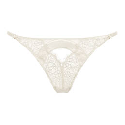 LIVY slip brésilien en soie et dentelle Burning Desire