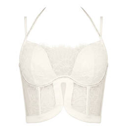 LIVY soutien-gorge bustier en soie et dentelle Burning Desire